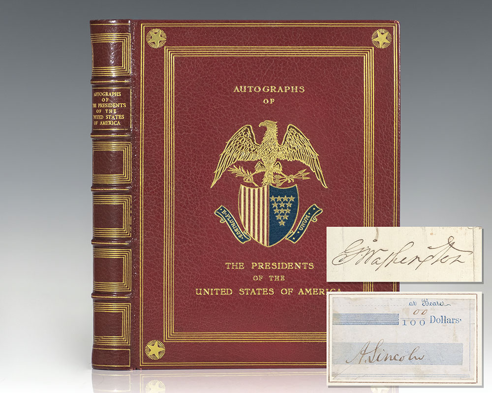 Autographs of the Presidents of the United States of America.