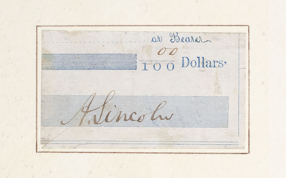 Autographs of the Presidents of the United States of America.