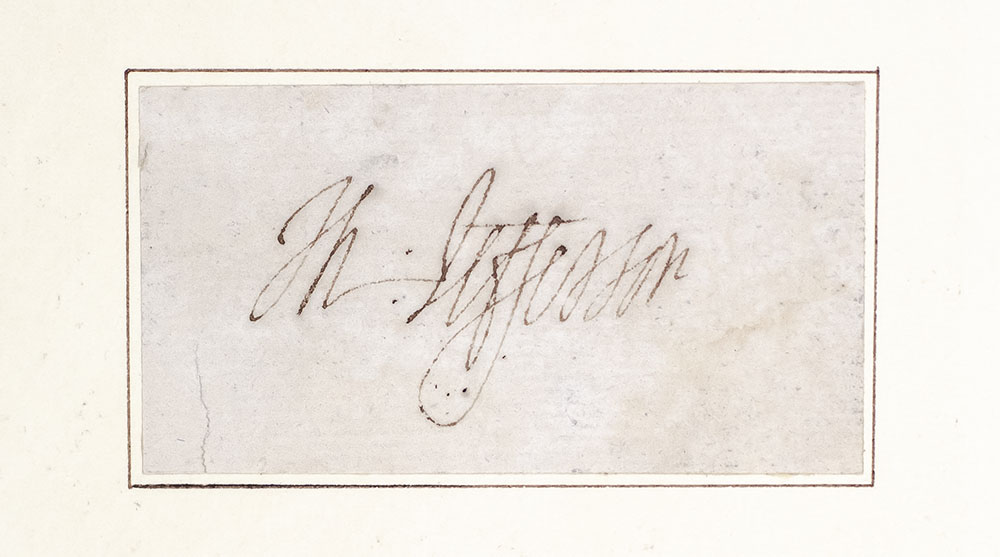 Autographs of the Presidents of the United States of America.