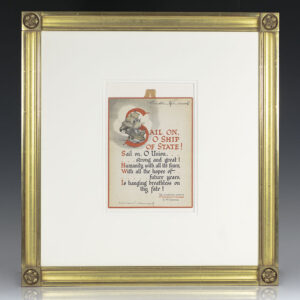 Sail On, O Ship of State! The Longfellow Verse in Mr. Roosevelt's Message to Mr. Churchill.
