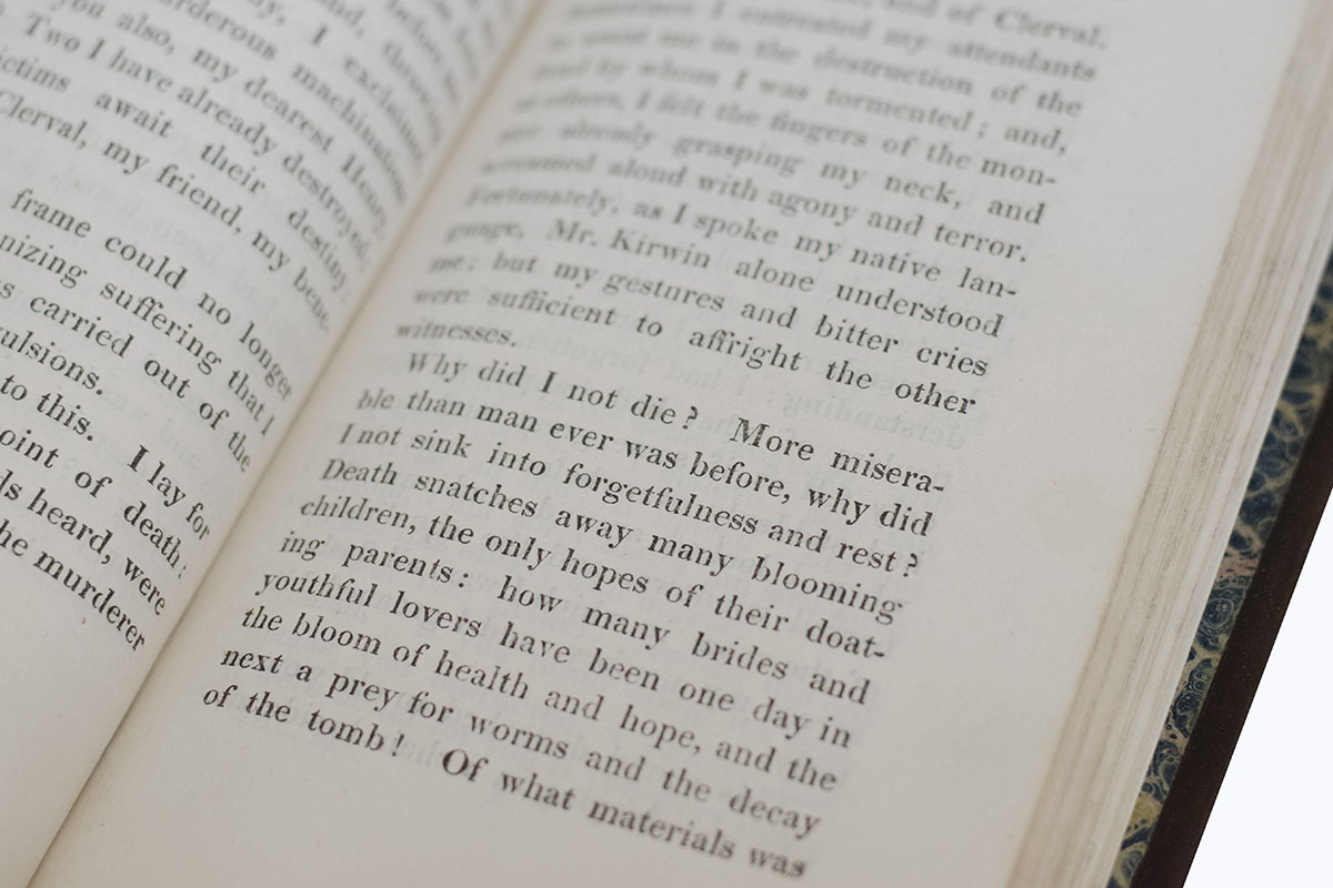 Frankenstein; Or, The Modern Prometheus.