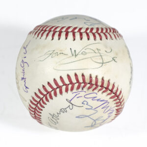 Modern Authors Signed Baseball.