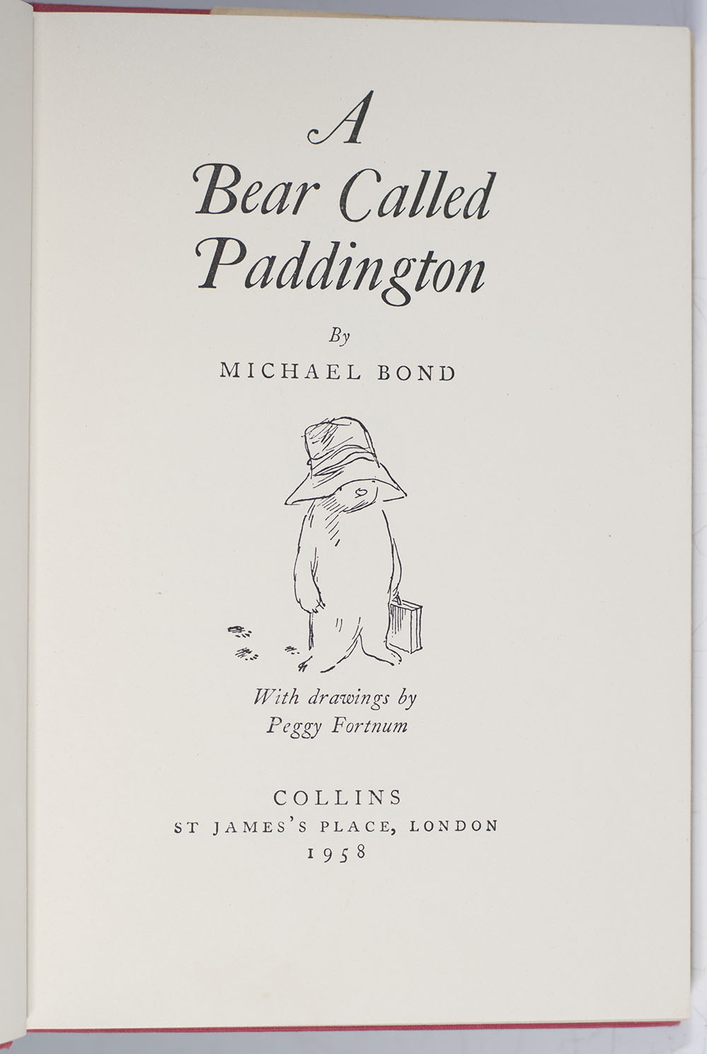 A Bear Called Paddington.