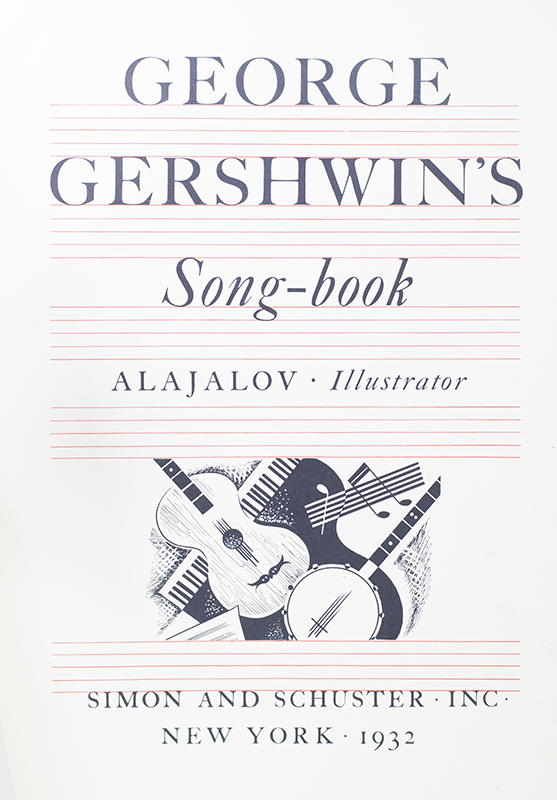 George Gershwin's Song-Book.