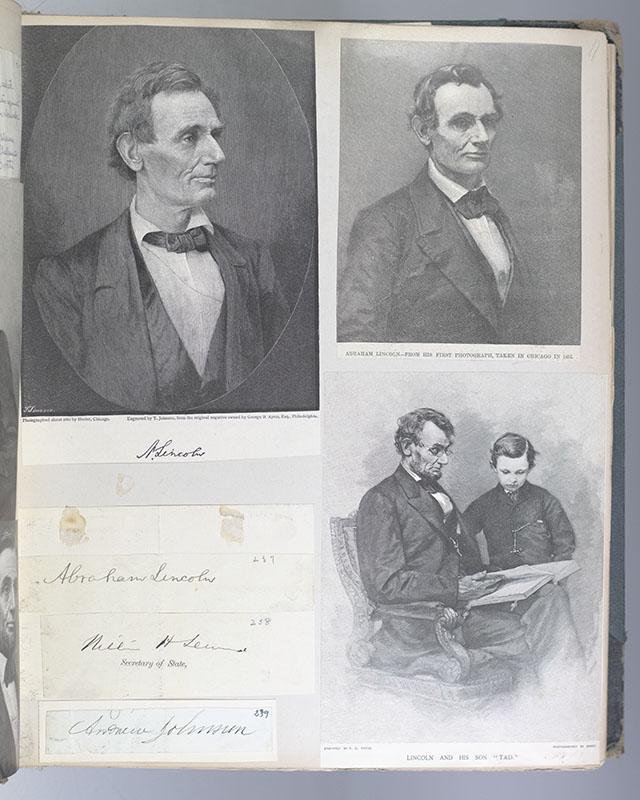 Autograph Album of the Presidents and Cabinet Officials of the United States of America.