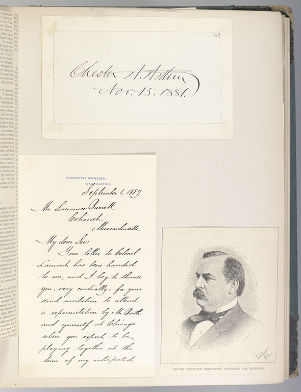 Autograph Album of the Presidents and Cabinet Officials of the United States of America.