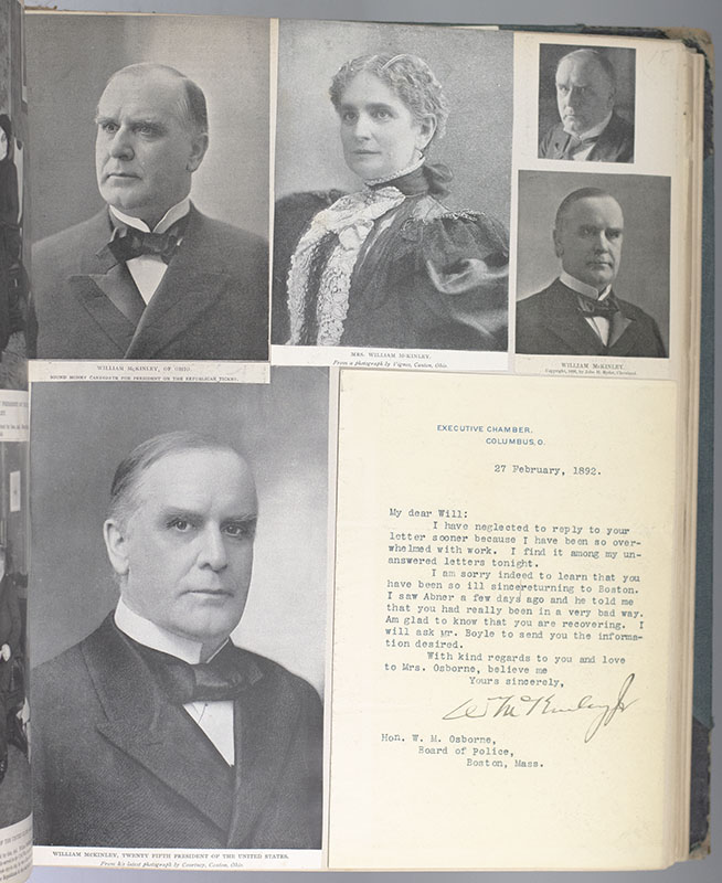 Autograph Album of the Presidents and Cabinet Officials of the United States of America.