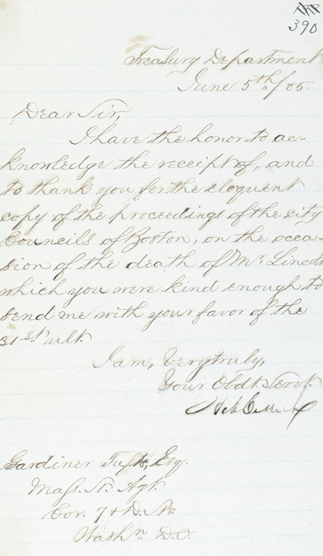 Autograph Album of the Presidents and Cabinet Officials of the United States of America.