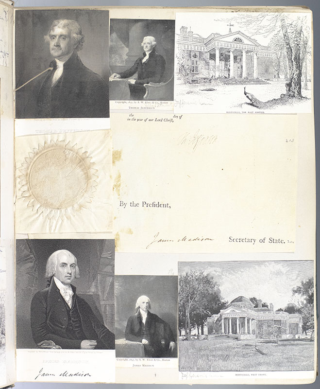 Autograph Album of the Presidents and Cabinet Officials of the United States of America.