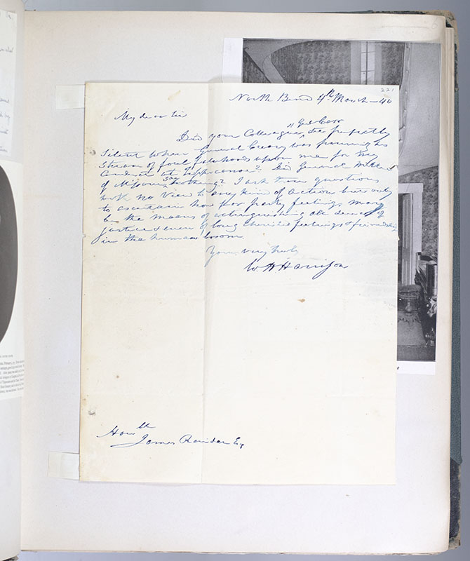 Autograph Album of the Presidents and Cabinet Officials of the United States of America.