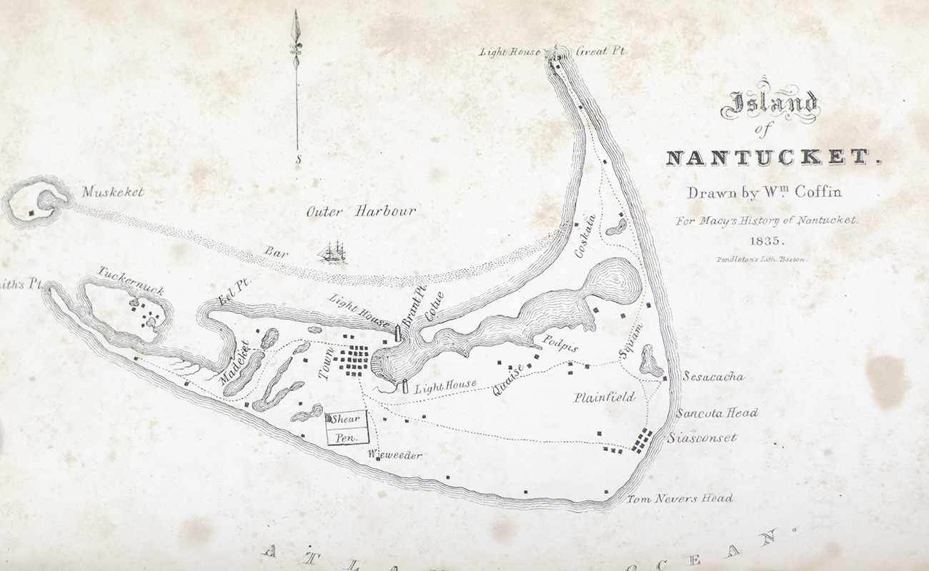 The History of Nantucket; Being a Compendious Account of the First Settlement of the Island by the English, Together with the Rise and Progress of the Whale Fishery; and Other Historical Facts Relative to Said Island and its Inhabitants.