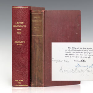 Lincoln Bibliography: A List of Books and Pamphlets Relating to Abraham Lincoln.