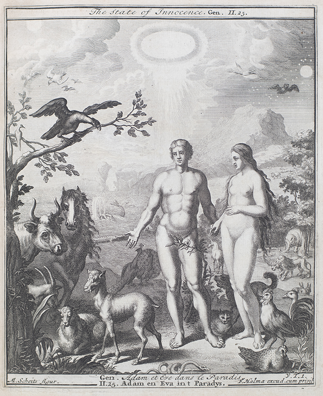 Pictures of the Old and New Testaments, Showing the Most Nottable Historys, in 150 Copper Platis, brought in Copper by the Most Famouss and Pricipal Masters.