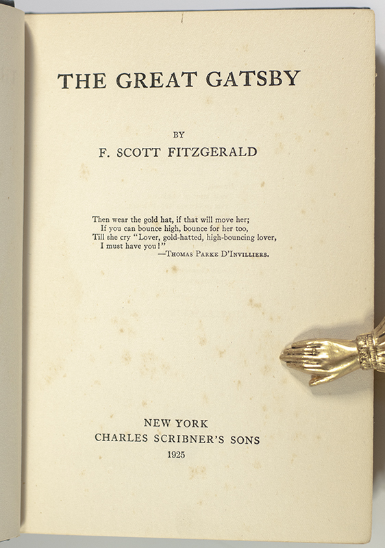 The Great Gatsby.