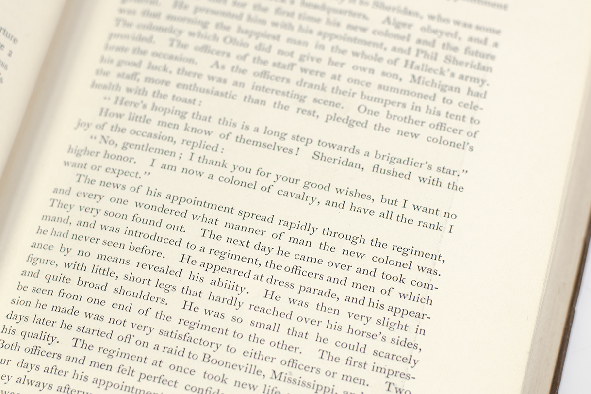 The Life of Gen. Philip H. Sheridan. Its Romance and Reality: How a Humble Lad Reached the Head of an Army.