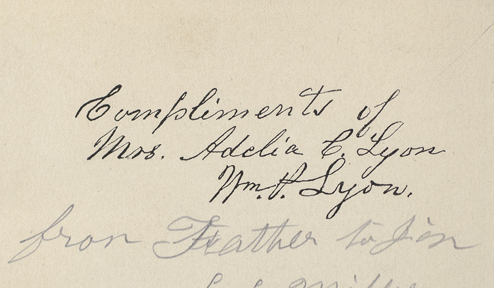Reminiscences of the Civil War: Compiled from the War Correspondence of Colonel William P. Lyon and from Personal Letters and Diary.