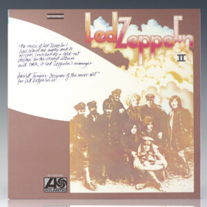 David Juniper Signed Led Zeppelin II Album.
