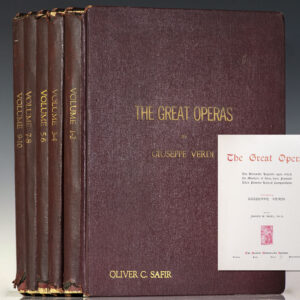 The Great Operas: The Romantic Legends upon which the Masters of Song have Founded Their Famous Lyrical Compositions.