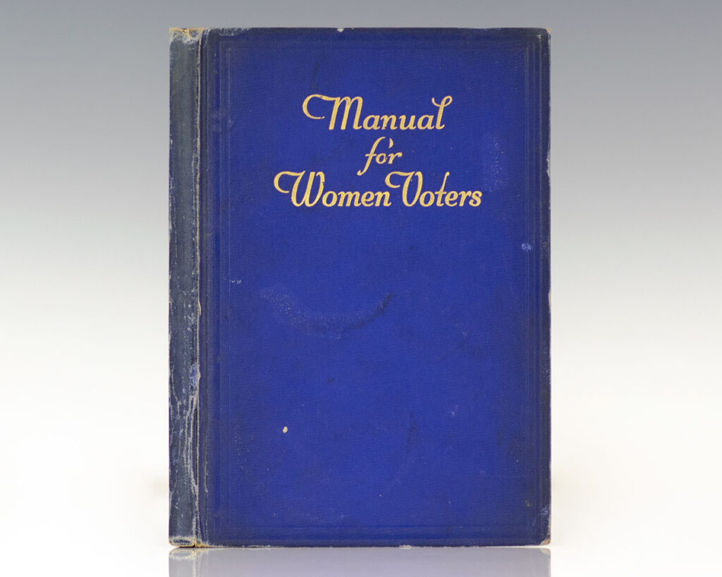 Manual For Women Voters.