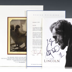 Lincoln: A Steven Spielberg Film Limited Advance Screening Copy.
