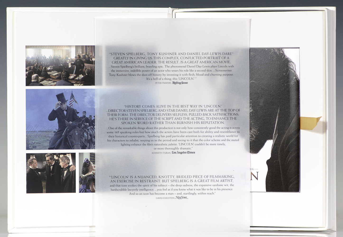 Lincoln: A Stephen Spielberg Film Limited Advance Screening Copy.