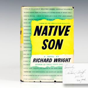 Native Son Richard Wright First Edition