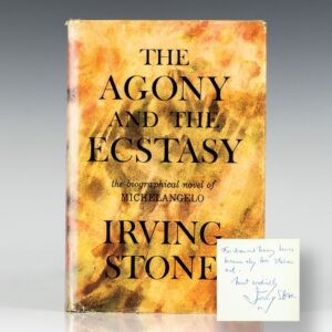 Agony and Ecstasy: A Biographical Novel of Michelangelo.