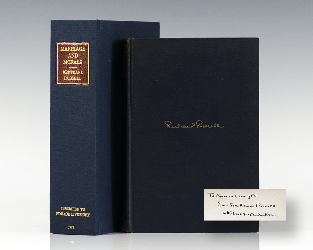 Marriage and Morals.