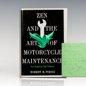 Zen and the Art of Motorcycle Maintenance First Edition Signed