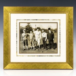 Babe Ruth Signed Photograph.