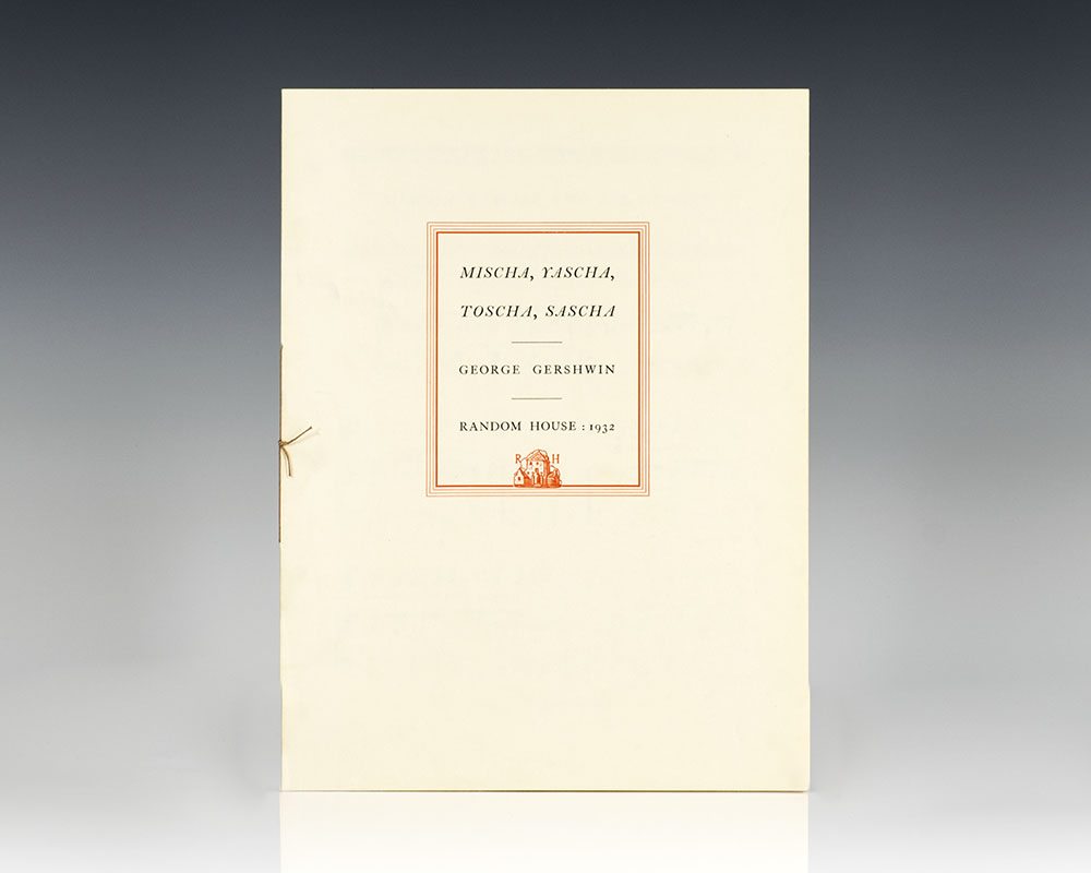 George Gershwin's Song-Book