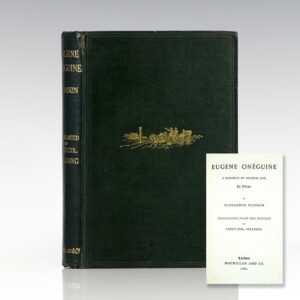 Eugene Onéguine. A Romance of Russian Life. In Verse (Eugene Onegin).