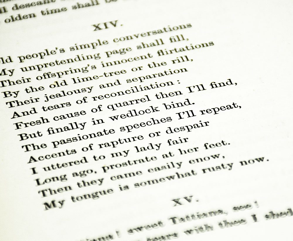 Eugene Onéguine. A Romance of Russian Life. In Verse (Eugene Onegin).