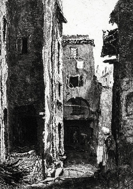 The Riviera: Etchings & Vignettes.