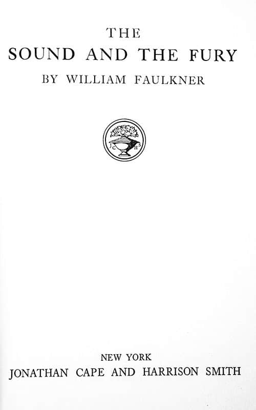 The Sound and the Fury