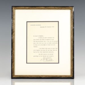 Eleftherios Venizelos Autograph Letter Signed.