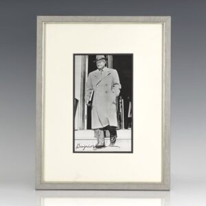 Dwight D. Eisenhower Signed Photograph.