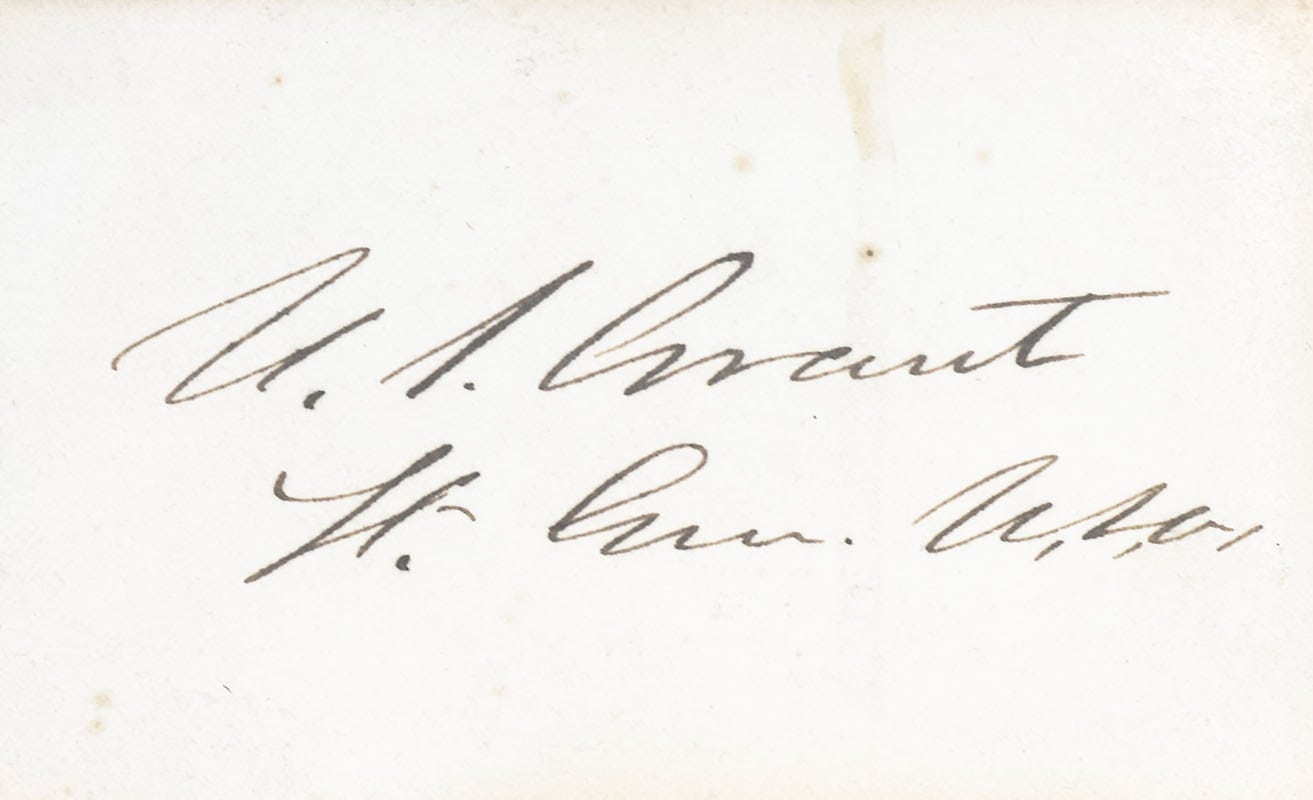 Ulysses S. Grant Autograph