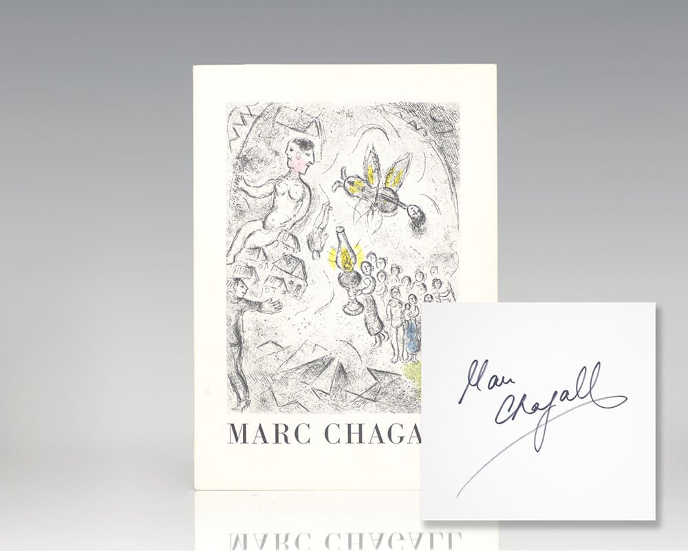6 Livres Illustres par Marc Chagall: Exposition 27 Septembre – 20 Novembre 1976.