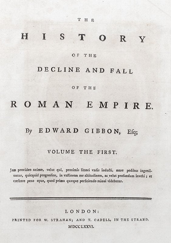The History of the Decline and Fall of the Roman Empire