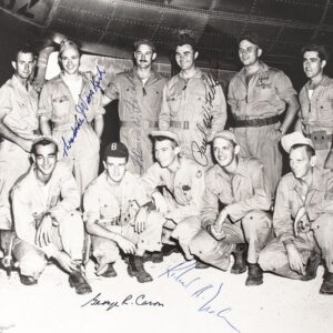 Signed Photograph of the Enola Gay Crew.