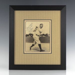 Babe Ruth Signed Photograph