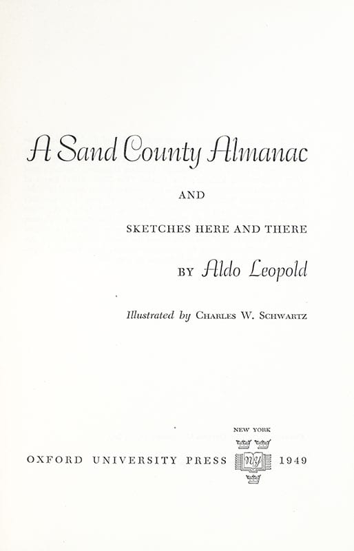 A Sand County Almanac