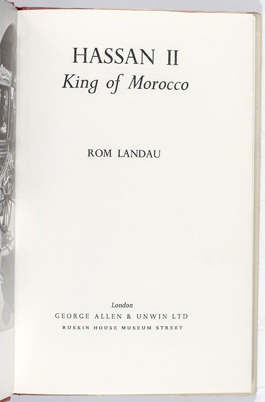 Hassan II King of Morocco