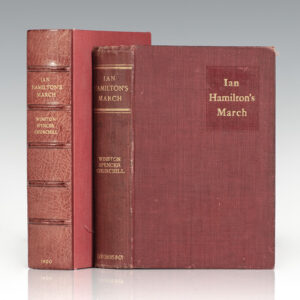 First edition of Churchill's Ian Hamilton's March