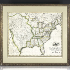 1818 John Melish Map of the United States of America.