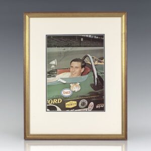 Jim Clark Signed Photograph.