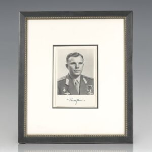 Yuri Gagarin Signed Photograph.