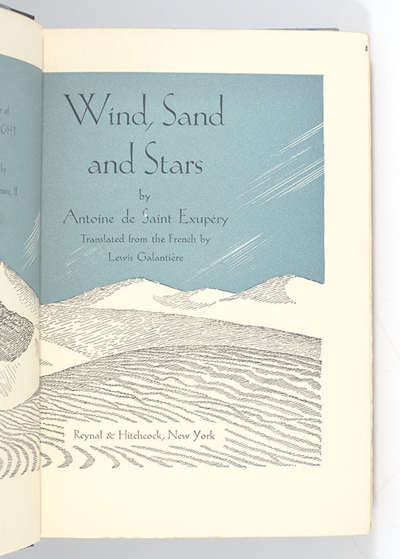 Wind, Sand and Stars