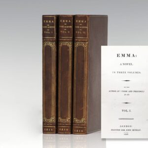 Emma: A Novel. By the Author of "Pride and Prejudice"